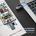 thumbnail image 3 of 3 in 1 USB 3.0 OTG Micro TF SD Card Reader High-speed Flash Drive Card Adapter, 3 of 9