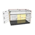 Lucky Dog Sliding DoubleDoor Dog Crate, XLarge, 48"L