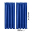 thumbnail image 3 of Room Darkening Sliding Heat Insulation Door Curtain, Patio Door Blind, Home Room Darkening Curtains for Villa/Hall, Slider Blinds for Bedroom, 1pc 41.7"x71.6", 3 of 3