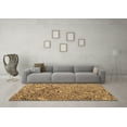 thumbnail image 3 of Ahgly Company Indoor Rectangle Solid Brown Modern Area Rugs, 2' x 5', 3 of 4