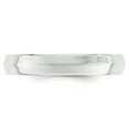 thumbnail image 2 of 14k White Gold 4mm Knife Edge Comfort Fit Wedding Band Size 4 WKEC040, 2 of 2