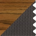 thumbnail image 2 of Wooden Mallet LR-MOBRN Deluxe Straight Leg Luggage Rack in Medium Oak with Brown Webbing, 2 of 2