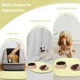 thumbnail image 4 of SEWCHICS Small Pet Food Mat Anti Slip Feeding Accessory Silica Mud 1 Set, 4 of 6