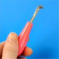 thumbnail image 3 of Cepillo de pelo Peines de limpieza Peine de pelo rizado Garras de limpieza Cepillo de pelo Herramientas limpiadoras para uso doméstico y de salón (4 piezas, rosa), 3 of 5