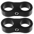 thumbnail image 2 of 2pcs Hose Clamp 20mm Heater Hose Clip Fuel Line Mounting Clamp 2-hole Line Clamp, 2 of 6