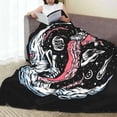 thumbnail image 4 of Cool Design Graphic Throw Blankets for Couch & Bed, 40"X30" Fleece Blanket Flannel Blanket Super Soft & Warm Blankets for Fall and Winter Lightweight Fuzzy Cozy Microfiber Blankets, 4 of 7