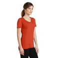 thumbnail image 4 of Port & Company Women's Performance Blend V-Neck Tee. LPC381V, 4 of 6