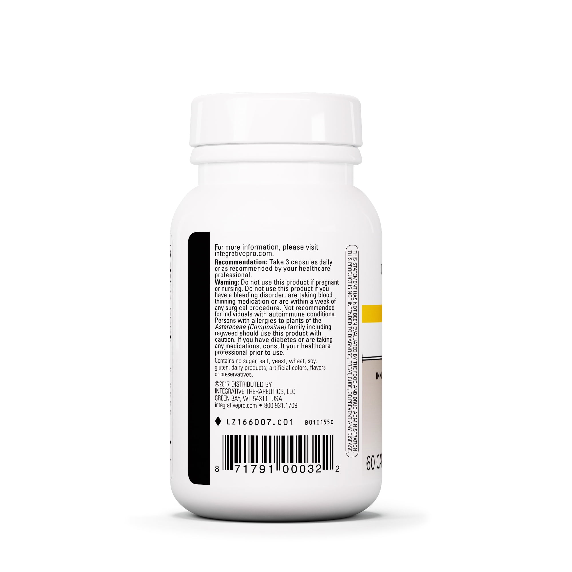 Integrative Therapeutics EHB, Immune Support,* 60 Count (20 Servings)