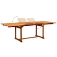 thumbnail image 5 of vidaXL 7 Piece Patio Dining Set Solid Wood Acacia, 5 of 9