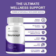 Neurocept Brain Supplement Neuro Cept Premium Memory Capsules, Neurocept Advanced Memory & Focus Support Supplement