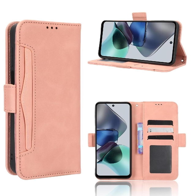 Funda Tipo Billetera GANGXUN para Motorola MOTO G13 – Tapa Flip con Tarjetero