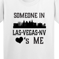 thumbnail image 4 of Inktastic Las Vegas Nevada Someone Loves Me Skyline Youth T-Shirt, 4 of 5