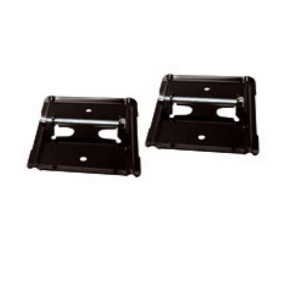 BAL RV Trailer Stabilizer Jack Stand Pad 23200 Use To Stabilize Trailer Tongue Jack Foot; 6 Inch x 6 Inch; Set Of 2; With Bolts
