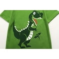 thumbnail image 3 of CM-Kid Boy Dinosaur T Shirt Kids Short Sleeve Summer Crewneck Tops 6T, 3 of 9