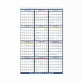 thumbnail image 5 of 2 Packs 2026 Double Sided Dry Erase Wall Calendar, Large 23x35 Inch Foldable Whiteboard Planner with Markers, Reusable Undated Yearly Wall-Mounted Office Home Family Organization Schedule Board, 5 of 6