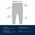 thumbnail image 6 of Gerber Baby Girl Jeggins Green 3-Pack, Sizes 0-18 Months, 6 of 6