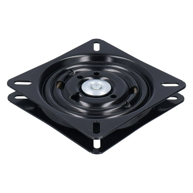 Base giratoria para silla de 7 pulgadas, con rebote automático, para el hogar, bar y oficina.