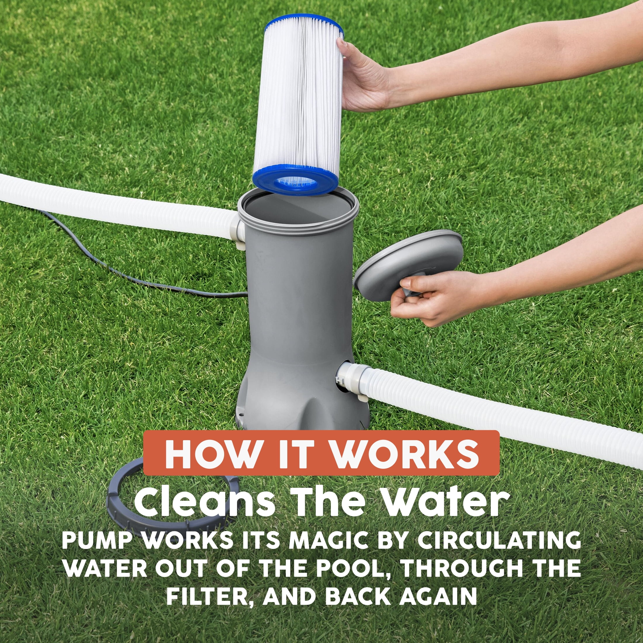 Flowclear 1000 gal. Above Ground Pool Filter Pump
