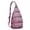 Rose-red-10, variant on Vintage Boho Sling Backpack – Retro Tribal Ethnic Crossbody Bag, Artistic Geometric Hiking Shoulder Bag for Women & Men, Rustic Floral Travel Daypack