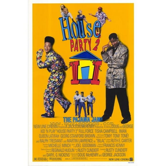 Pop Culture Graphics MOVIH5344 House Party 2 - The Pajama Jam Movie Poster Print, 27 x 40