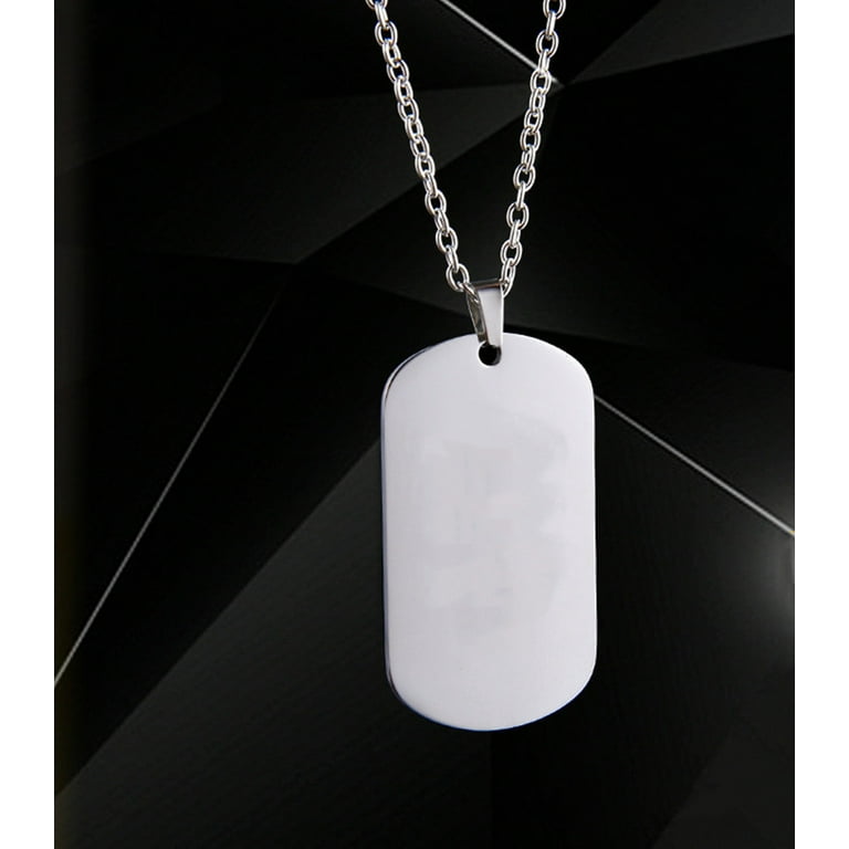 VASSAGO Collana Ebraica Con Ciondolo YHVH YHWH (Tetragramma) – Nome Di Dio Geova In Acciaio Inox, Gioiello Religioso Per Uomini E Donne