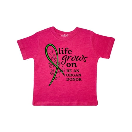 

Inktastic Life Grows On- be an Organ Donor Gift Toddler Boy or Toddler Girl T-Shirt