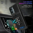 thumbnail image 3 of Case for Google Pixel 7 Pro Screen Protector with Car Mount, Camera Cover, Card Holder, Ring Kickstand, 3in1 Case,Tempered Glass and Car Mount, 3 of 6