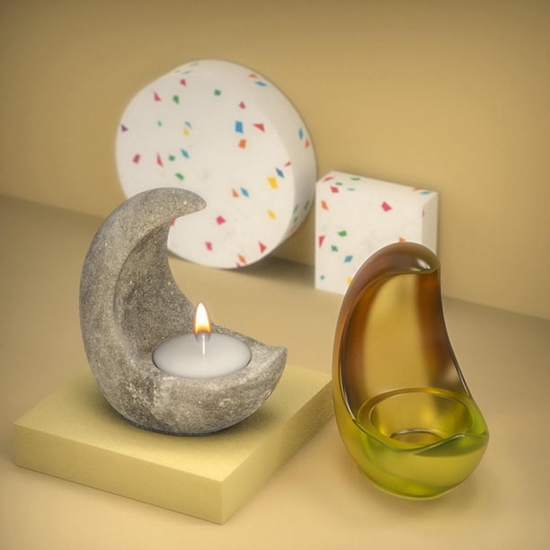 Molde De Silicona Para Velas Jabones | Cuotas Sin Interés