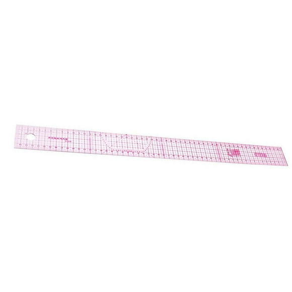 Straight ruler Transparent tailor ruler Sewing ruler Tailor accessories Shared double side metric