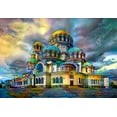 thumbnail image 2 of Gavidia, Pedro 32x23 Gold Ornate Wood Framed with Double Matting Museum Art Print Titled - Bulgaria Sofia Alexander Nevsky Cathedral, 2 of 4