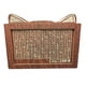 thumbnail image 1 of Caja de almacenamiento de banco retro de madera con números graduados, 1 of 2