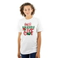 thumbnail image 3 of Christmas I'm The Naughty Elf Xmas Graphic T Shirt Men or Women Brisco Brands S, 3 of 6
