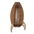 thumbnail image 4 of Wooden  Night Light, DIY Model Night Lamp Oak 150mAh Timer Warm Light Hollow  For Gift, 4 of 8