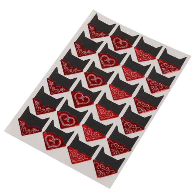 120 Piezas de Pegatinas de esquina de fotos Sunnimix álbum de Recortes DIY estilo Kraft
