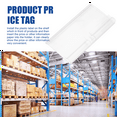 thumbnail image 5 of 70PC 8X4.2cm Clear Plastic Label Holders for Wire Shelf Retail Price Label Basket Labels Clip on Labels for Storage Bins,70 x plastic label holders,transparent, 5 of 8