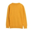 thumbnail image 2 of X RAY JEANS  Boy's Basic Crew Neck Sweater, Mustard, L (10-12), 2 of 8