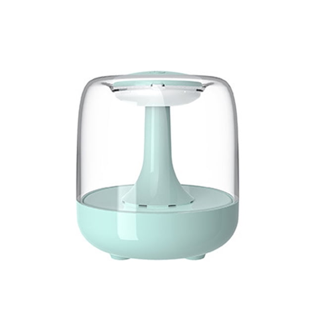 Humidificadores de Niebla Fría Humidificador Usb con Luz, Humidificador de Niebla Fría Silencioso, Adecuado para Dormitorios Y Oficinas, Plantas, Fácil de Limpiar Usb a Cable Usb