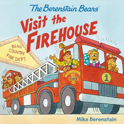 Large Black Outdoor Firehouse - The Berenstain Bears Visit the Firehouse