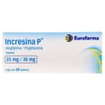 thumbnail image 1 of Incresina P Alogliptina 25 mg, Pioglitazona 30 mg 28 tabletas, 1 of 4
