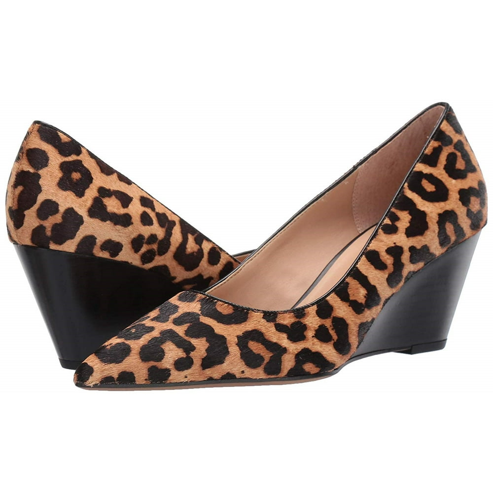 franco sarto leopard pumps