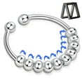 thumbnail image 1 of Anillo ansiedad plata 925 mujer, anillo ansiedad anillo spinner, anillo anti estrés, anillos 925 mujer, anillos mujer, joyería regalos anillos mujer plata 925, 1 of 7