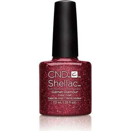 CND Shellac Gel Polish 0.25 oz - Garnet Glamour (Best Shellac Nail Polish Brand)