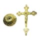 thumbnail image 3 of Decoración de Cruz colgante perfecl Cruz de pared dorado, 3 of 8