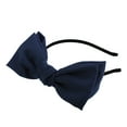 thumbnail image 7 of Unique Bargains 1 Pcs Satin Bow Knot Headband Fashion Hairband for Women 0.31 Inch Wide Navy Blue, 7 of 7