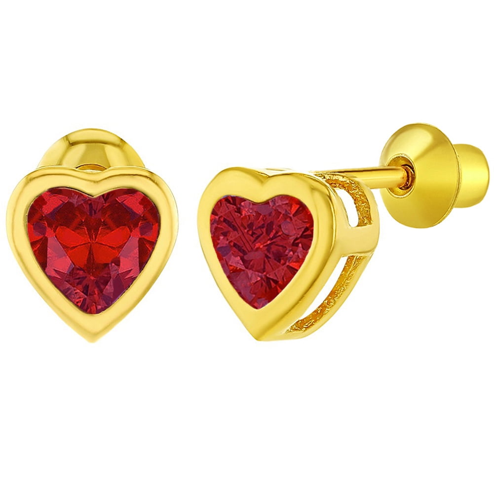 Charmant Plaqué or 18k perle CZ boucle d/'oreille et pentantif