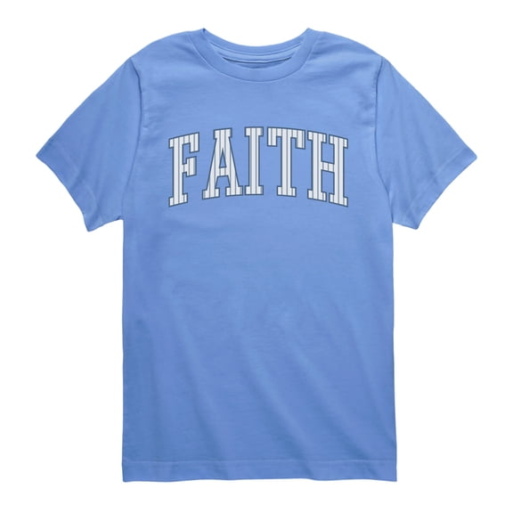 Instant Message - Faith Collegiate - Youth Boys Short Sleeve Graphic T-Shirt