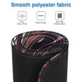 thumbnail image 4 of Functional Elegance for Your Desk - Extended XL Mousepad with Black Marble Fluid Design, Non-Slip Rubber Base, 31.5 x 11.8 in Perfect for Gaming and Office Work., 4 of 7