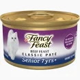 thumbnail image 6 of Fancy Feast Senior Classic Pate Kitten Food, Wet Cat Food, Beef Feast, 3 oz Cans, Pack of 3, 6 of 6