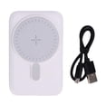 thumbnail image 2 of Solar Solar Power Bank 10000mAh Fast Charging Wireless Portable Charger Magnetic Battery Pack for Camping Travel Emergency Use, 2 of 7