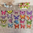 thumbnail image 4 of Ventana de Mariposa de 40 Piezas Que Se Adhiere a Las Calcomanías de Las Ventanas Del Baño Sunnimix Clips de ventana, 4 of 8